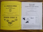 1956 Mississippi Simplified Farm Record Book Unused State College Extension C338