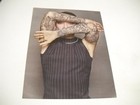 Young Miko Hands On Hips arms Cover Face 2-sided Original 2024 Promo Display Ad 