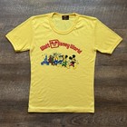True Vintage 1970 s Mens M Walt Disney World Grand Opening Florida Dbl Sided Tee