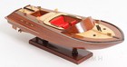 Classic Runabout Speed Boat Wood Model 16  Powerboat Handcrafted Fully Built New