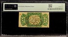 Fr  1297 Fractional 1864 Union Currency 25c  Civil War Third Issue Note Pmg Au50