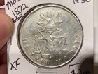 Mexico 1872 Peso Potosi Mint Xf Old Cleaning