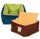 New Warm Pet Dog Cat House Sofa Bed House Mat Cushion Deep Sleeping Bag M