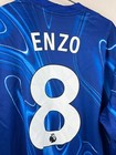Chelsea Fc 2024 25 Nike Enzo  8 Jersey Men s Xl Blue Home Kit Nwt Fn8779-496