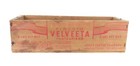Kraft Cheese Company Pimento Velveeta 2 Lb Wooden Box 1930s 1940s Antique