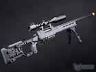 Emg Helios Ev03 Tactical Bolt Action Airsoft Sniper Rifle Urban Grey By Ares