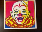 1974 Lewis Bros Big Top Circus Hoboken Nj Clown Window Card Poster 14x22
