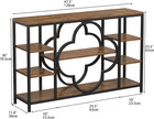 47  Farmhouse Console Tables For Entryway Retro Sofa Table Behind Couch Open Dis