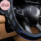 Car Steering Wheel Cover Faux Leather Massage Universal Fit 3d Honeycomb Hole An