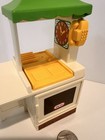Vtg Little Tikes Dollhouse Furniture Kitchen Sink Table Oven Vintage Doll Phone