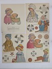 1926 Vintage Walking Doll Playmates Paper Dolls Complete Nos