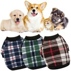 Dog Clothes Winter Warm Fleece Pullover Pet Dog Jacket Puppy Hoodie Sweater      