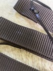 Brown Nylon Western Saddle Cinch Tie Strap   Off Billet Set New Horse Tack