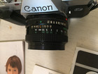 Canon Ae1 Film Photography Camera W manual  1 Roll Kodak Film Tested Japan Ae-1