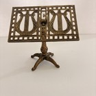 Vintage Miniature Brass Music Stand