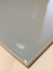 1 Wall Tile Mosaic Usa 4-3 8  Square Gloss Sky Blue Ceramic 1950s Retro Vtg