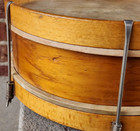 Vintage Child s Wood Snare Drum - 12 Inch - Wood Hoops - 12 X 5 - Unknown Maker