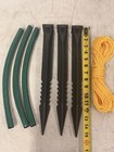 Qty 3 Kits Vigoro Heavy Duty Tree Support Stake Kits W  15  Stakes  Rope  Tubes