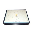 Crane   Co Thank You Cards  10 5 5x4 Blue Dot Bear Parchmont Satin Finish 3y1557