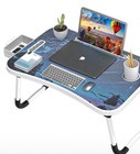 Foldable Laptop Table Stand Lap Sofa Bed Tray Computer Notebook Desk Adjustable