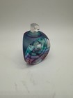 Michael David   Kit Karbler Signed Art Glass Perfume Bottle