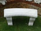Concrete Bench Mold Plain Curved Bench Top Made From 3 16  Abs Plastic Top Only