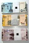 300 Pcs Yemen 2018 100 Rials P-37 200 Rials P-38 500 Rials P-39  3 Bundles  Unc