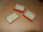 2 A C Gilbert Erector Small Parts Boxes  Early 1930 s Vintage   Original