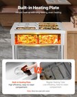Vevor 6 X 1 3 Pans Commercial Food Warmer Electric Steam Table With Undershelf