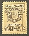 Travelstamps  San Marino Stamps Scott  78 - 1c Coat Of Arms - Mint Mogh