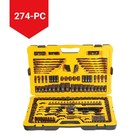 Stanley Professional Grade Black New Mechanics Tool Set  socket Set-229 Pieces 