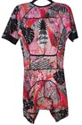 Zoot Cycling Triathlon Aero Fz Race Suit Tropical Hawaiian Size Xl Womens