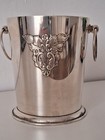 Vintage Bel Prata 90 Silver Plated Ice Bucket Wine Champagne Cooler With Drainer