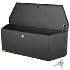 Vevor Trailer Tongue Tool Storage Box 36 X 12 X 12 Inch Carbon Steel   Lock Keys