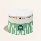 Cliganic Organic Cotton Swabs  400 Count - 100  Pure Natural 400