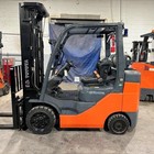 2020 Toyota 8fgcu30 6000lb Used Forklift Triple Mast Sideshift 2913 Hours