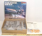 Monogram Battlestar Galactica Colonial Viper Model Kit Boxed 1978 6027