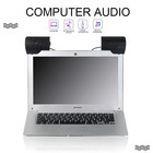 Portable Clip-on Computer Speakers Stereo Usb Power Sound Bar Desktop Laptop Pc