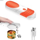 Auto Can Opener Electric Smooth Edge Cutter W replaceable Blade Rechargeable