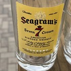 Vintage Whiskey Glasses Seagram s 7 Crown - Early Times Kentucky Bourbon Whisky