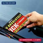 100pcs Bad Parking Cards You Absolutely Suck At Parking Cards Funny Parking Viol