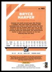 Bryce Harper 2019 Donruss  183 Washington Nationals