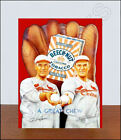 1934 Dizzy Daffy Dean Beech-nut Store Counter Advertising Standup Sign Cardinals