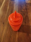 Winware  16-ounce Plastic Wide-mouth Squeeze Bottle  Red  1 Pack     