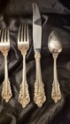 Grande Baroque By Wallace Sterling Silver 4 Piece Place Setting