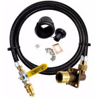 Lpg Gas Bottle Filling Adaptor Set Uk Bayonet Filling Point   Pol Swivel Adapter