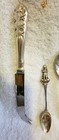 13 Vintage   Antique Flatware   Implements Silver Plate Epns Two Sterling