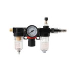 Air Pressure Regulator Compressor Filter Valve Oil Water Separator Gauge Traps