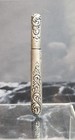 Antique Sterling Silver Sewing Needle Case Art Nouveau 