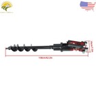 For Garden Mini Excavator 150mm Diameter Auger Drill Attachment Drill Hole